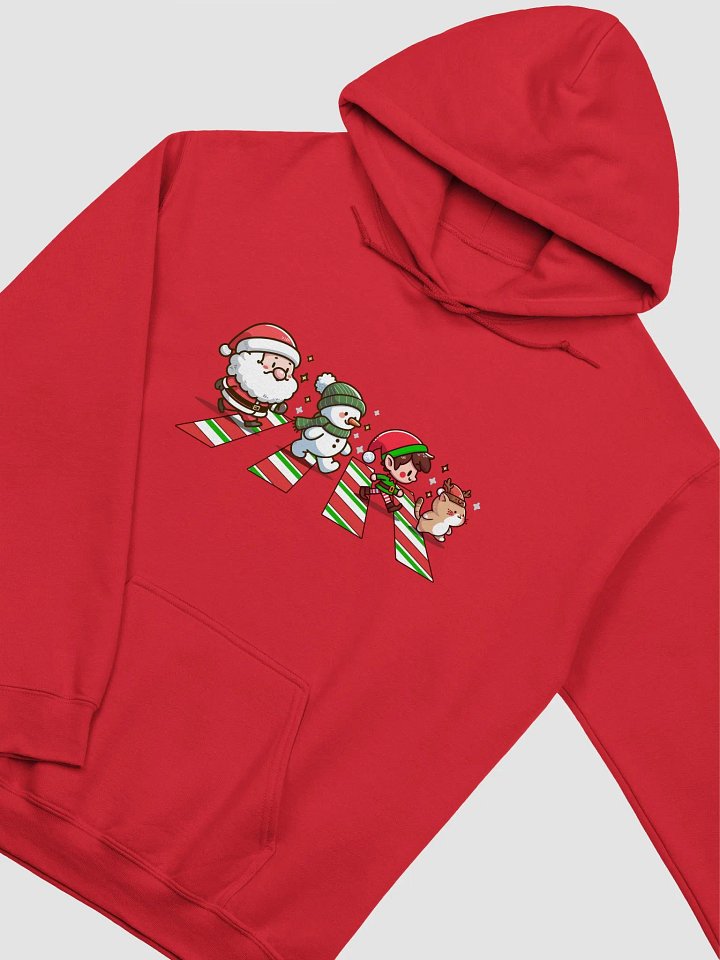 Santa gang crosswalk - regular fit hoodie product image (2)
