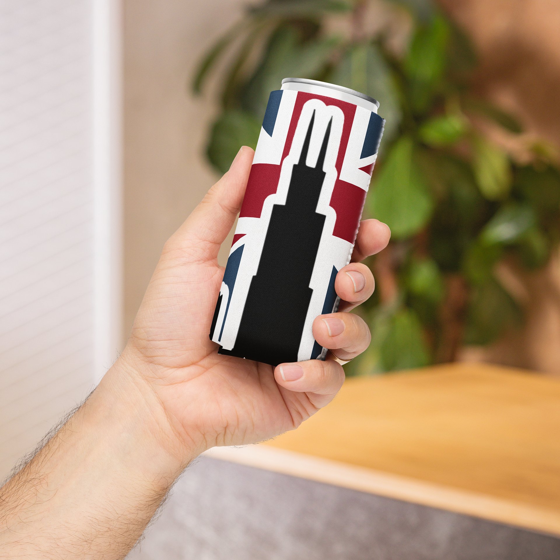 Skyline Edition Beer Coozie White product image (13)