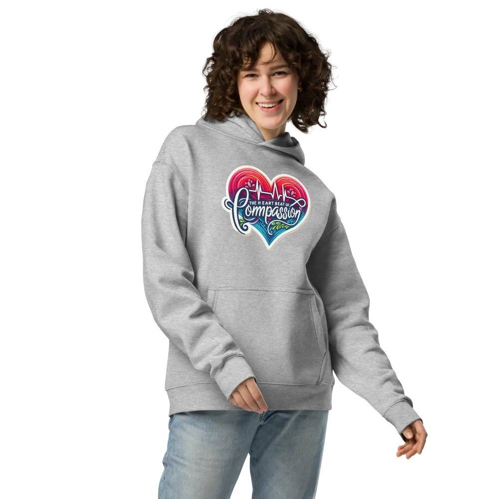 Compassion's Heartbeat Oversized Hoodie product image (33)