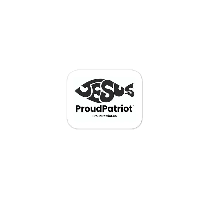 Jesus Vinyl Sticker product image (1)