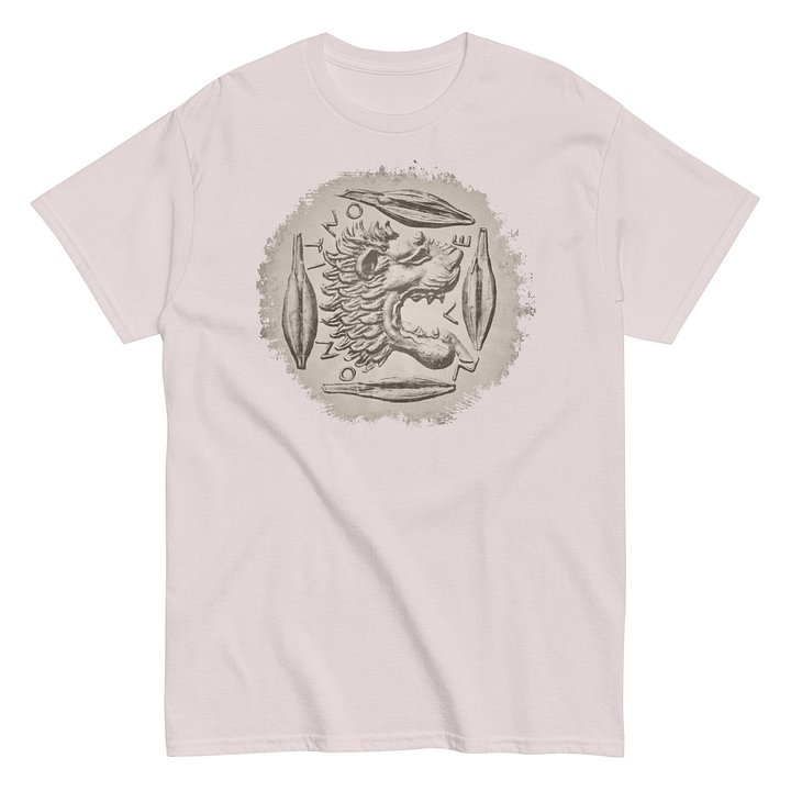 Ancient Greek Leontini Lion Tetradrachm 5th Century Art T-Shirt product image (8)