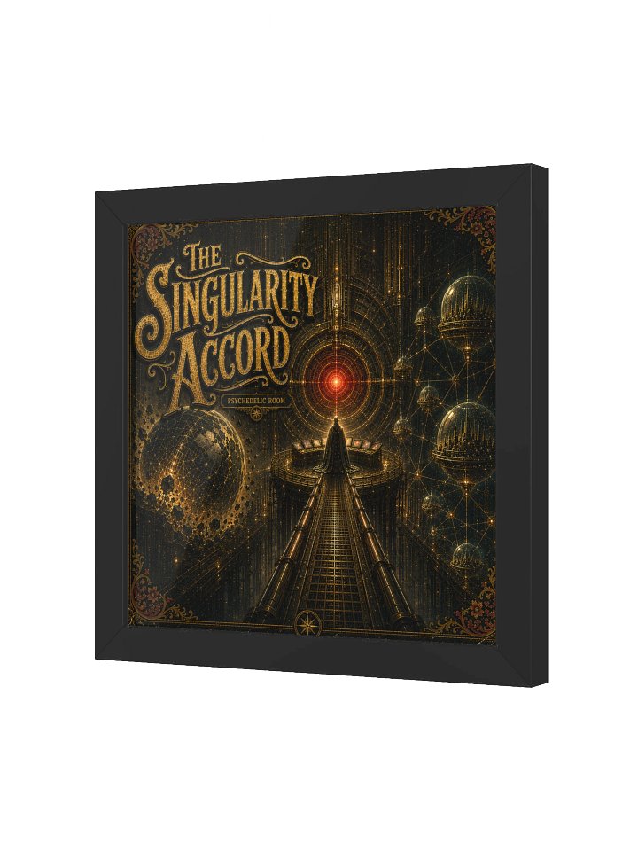 The Singularity Accord (Framed Print) product image (4)