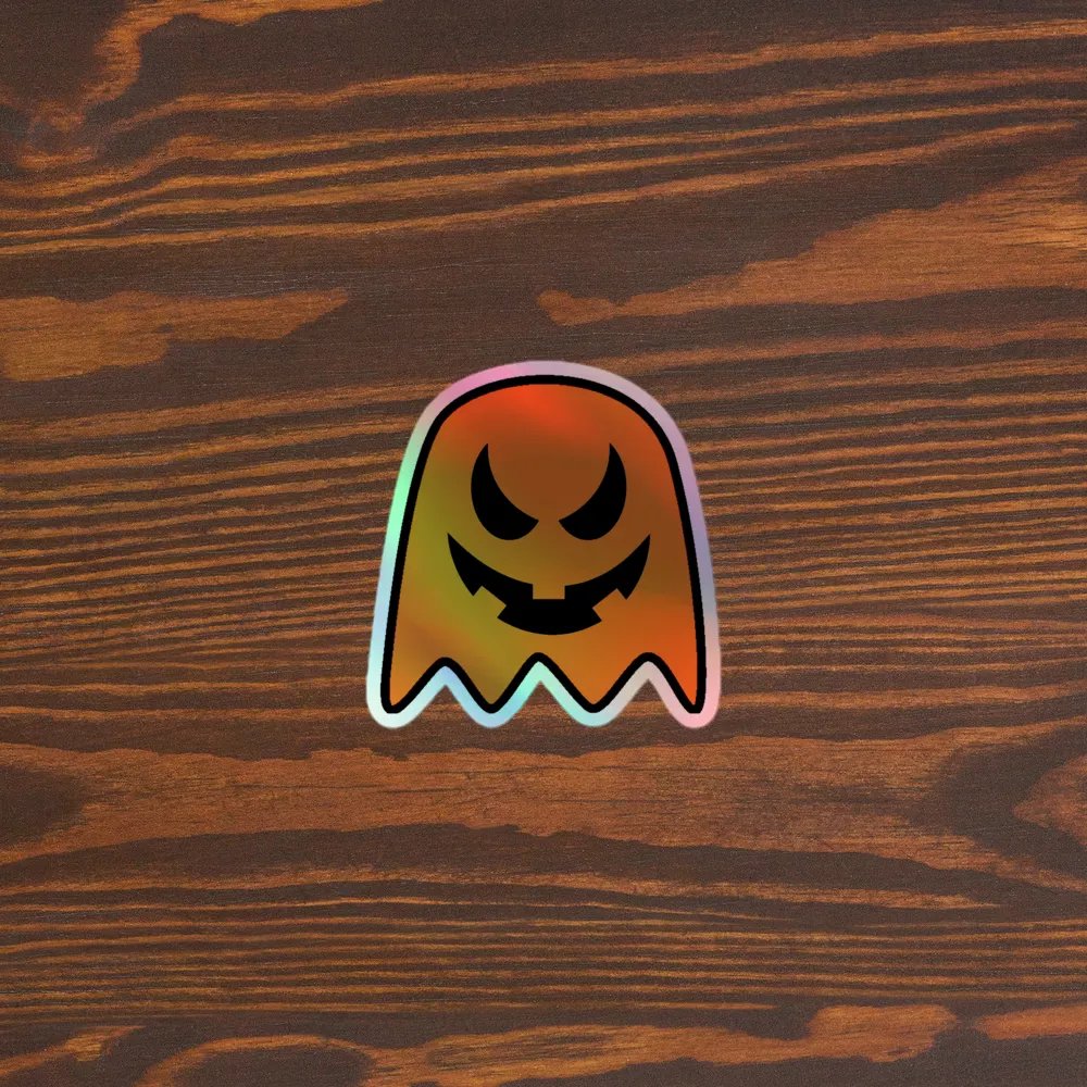 Holo Spooky Sticker product image (3)