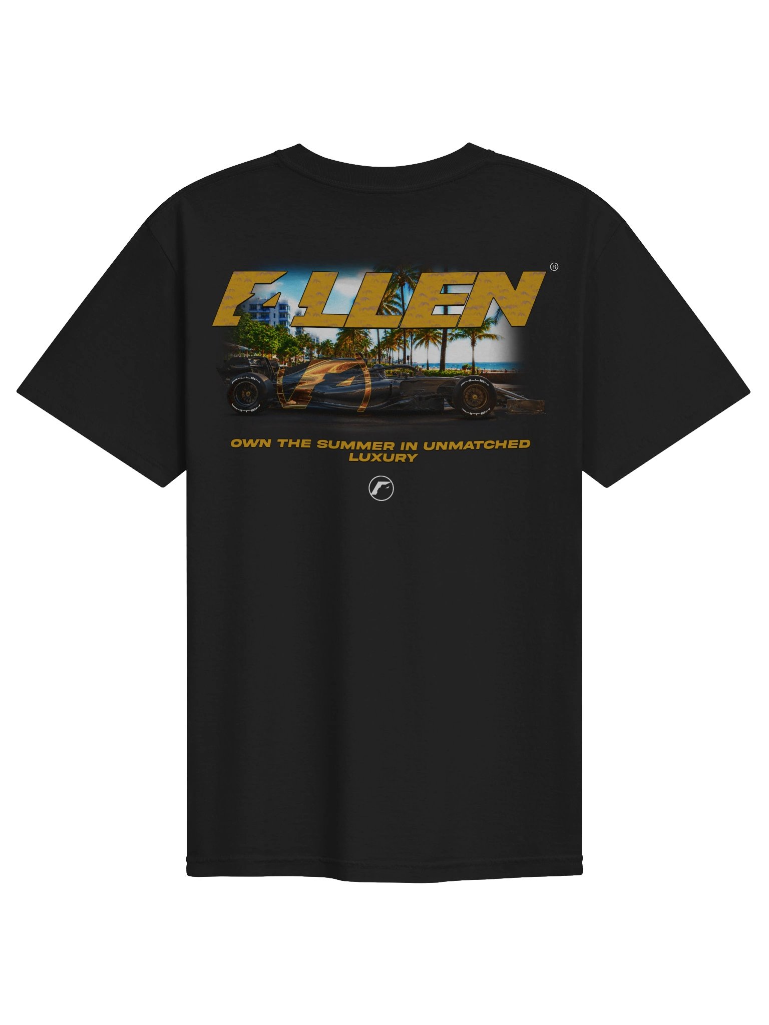 F4LLEN Race Car T-Shirt [ Black ] product image (2)