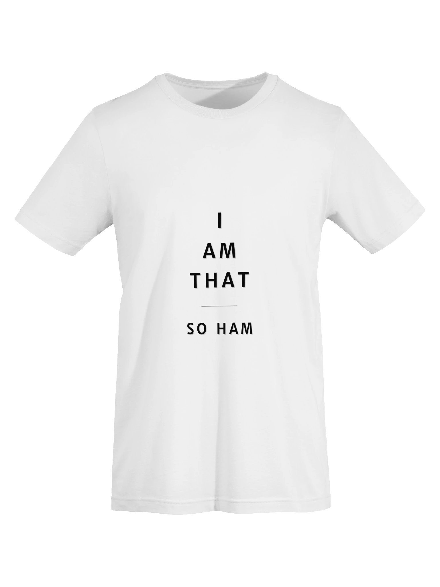 Unisex T-Shirt - SO HAM (Pure Text) product image (6)