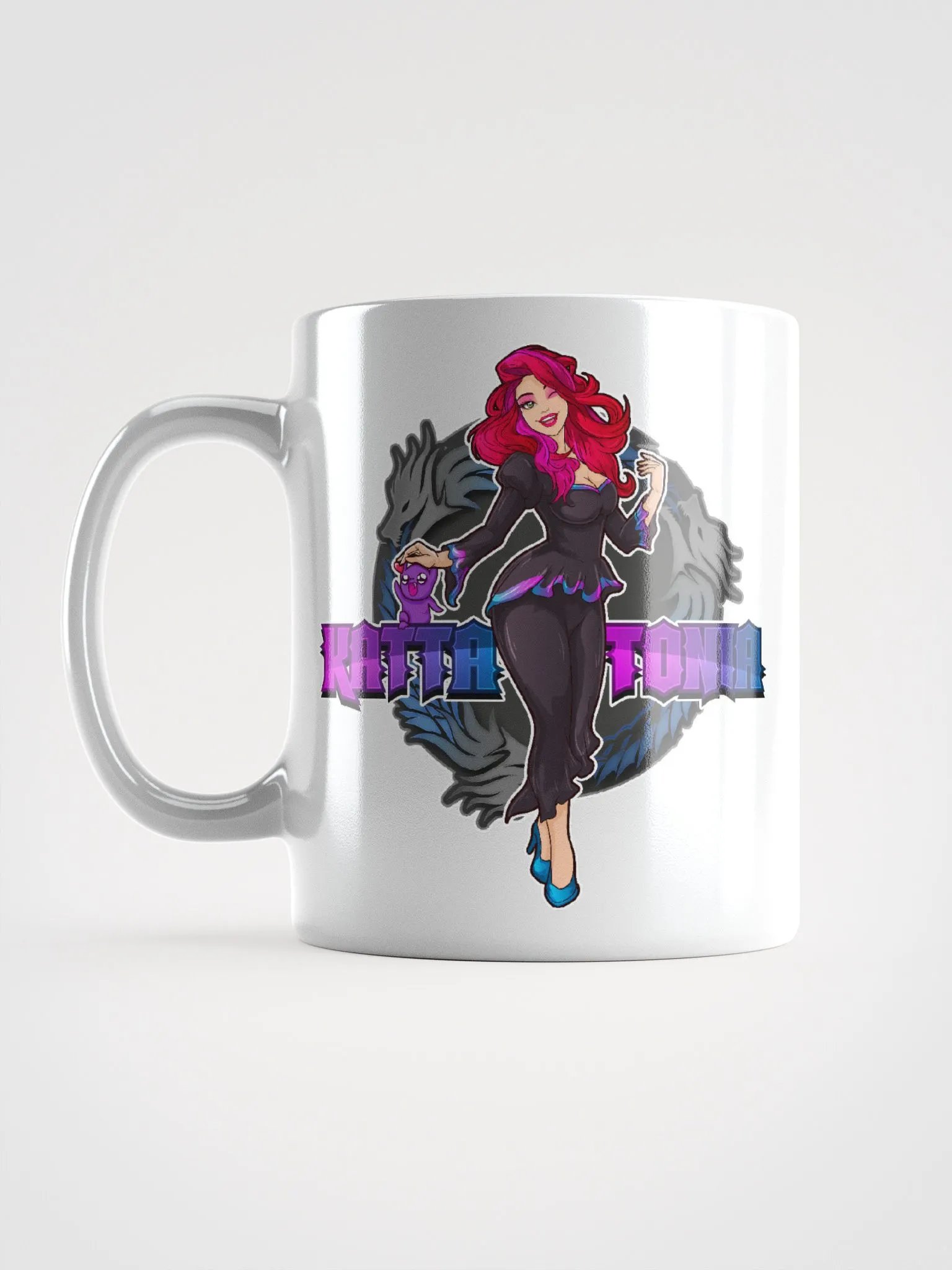 White Kattatonia Mug - Logo 1 product image (6)