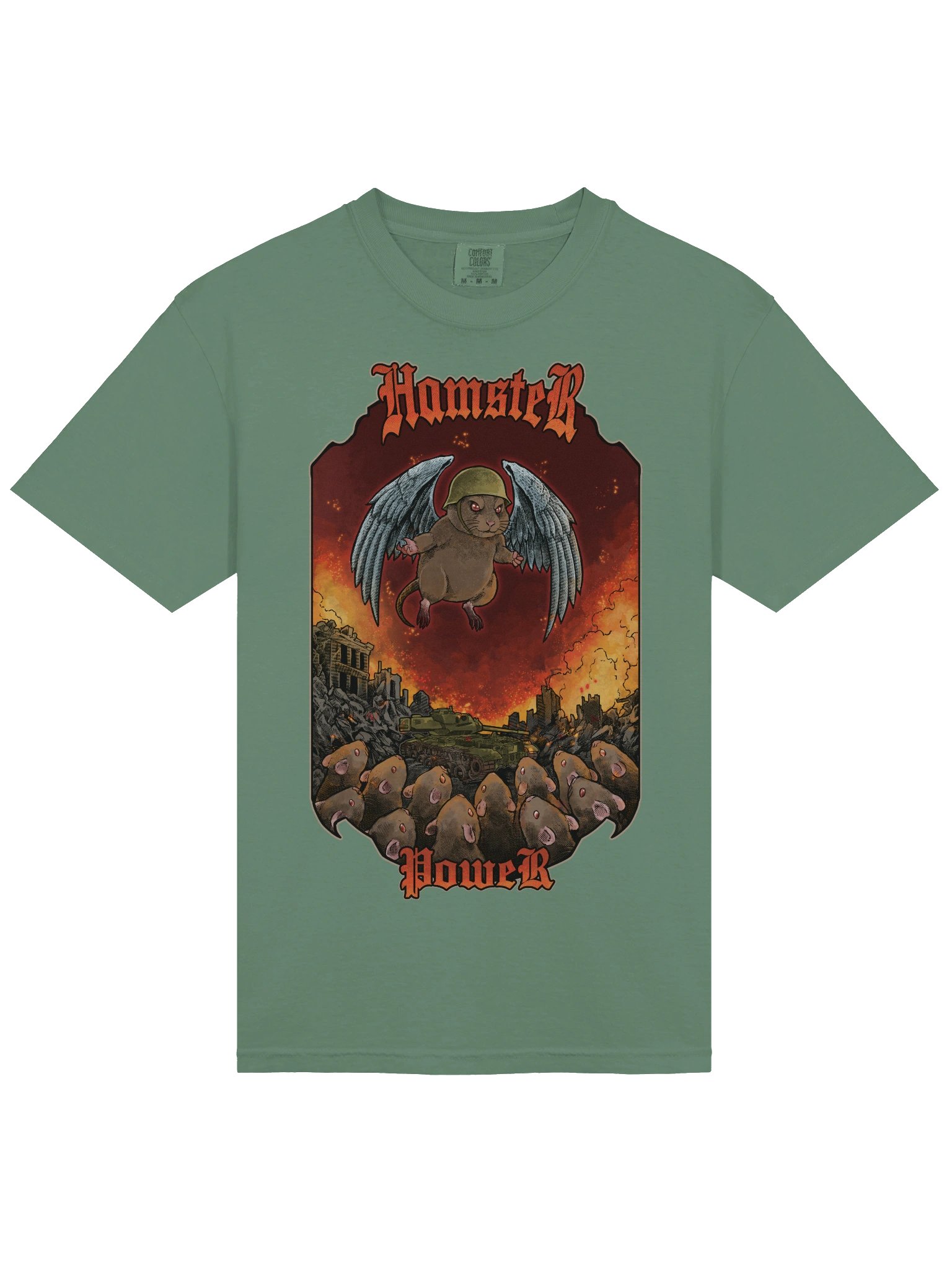HAMSTER POWER GRAPHIC TEE (Unisex) product image (16)