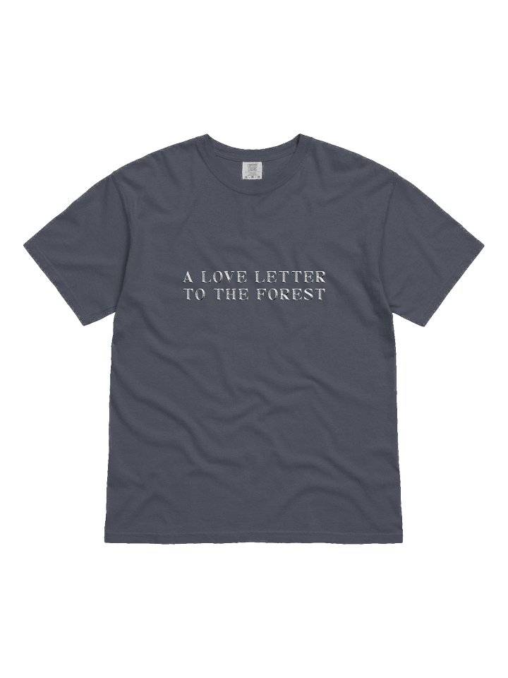Embroidered A Love Letter To The Forest Unisex Tee product image (1)