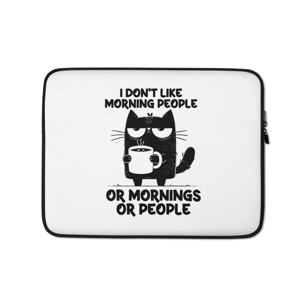 I Don’t Like Laptop Sleeve product image (1)