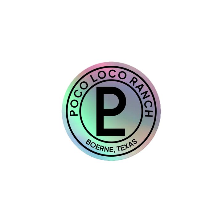 Poco Loco Holo Sticker product image (1)