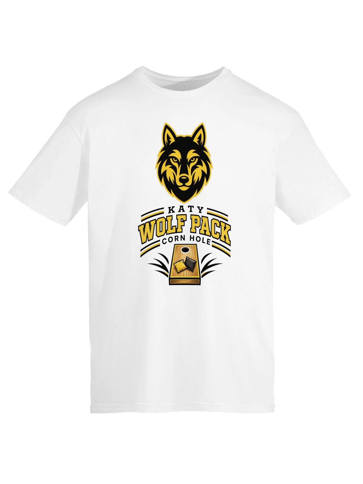 Katy Wolf Pack Cornhole Tee product image (5)