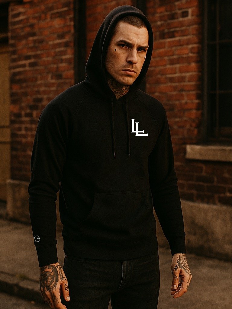 White LL Monogram | Premium Hoodie product image (18)