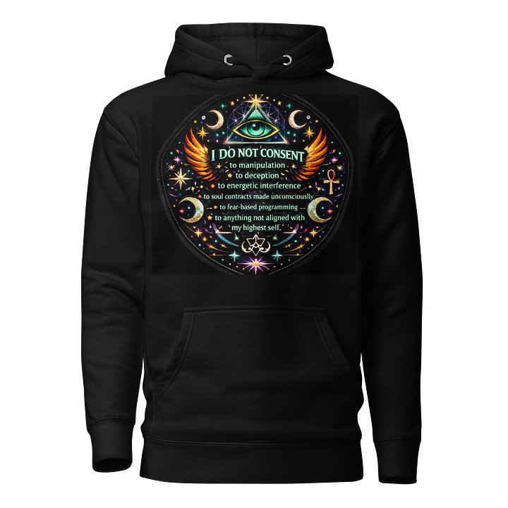 I Do Not Consent -Patch Hoodie product image (1)
