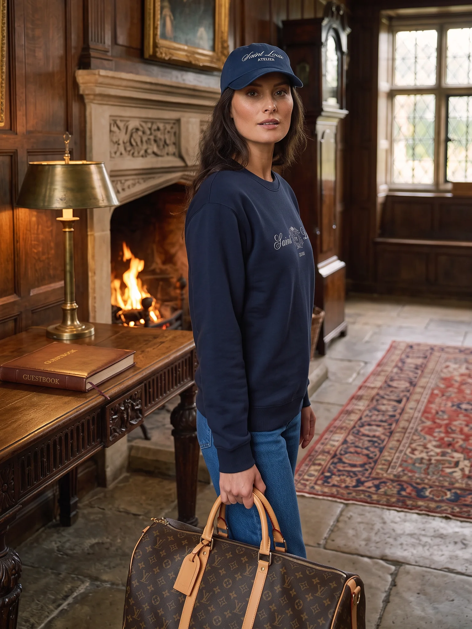 Saint Louie Crest Logo, sweater product image (2)