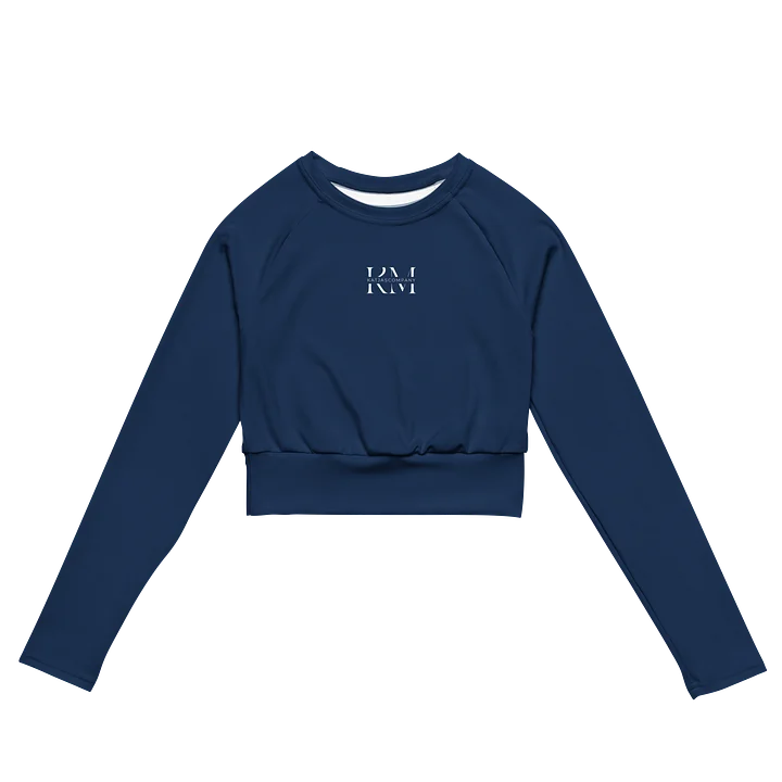 KC Cropped Longsleeve -dark blue- product image (2)