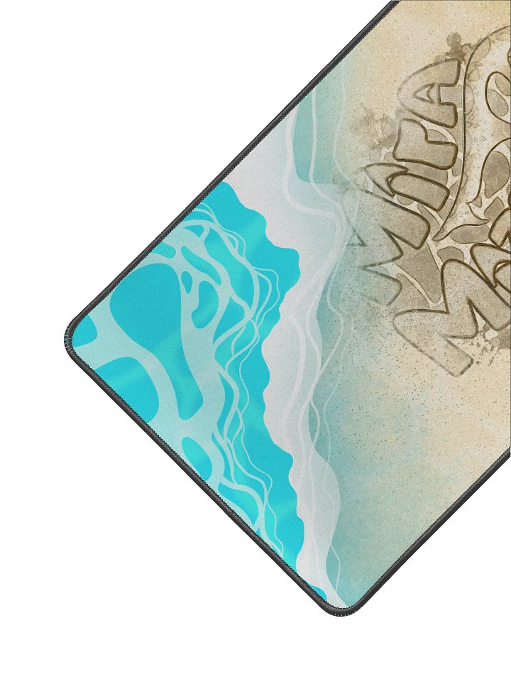 Leopard Sea - Desk Mat (12" x 18") product image (2)