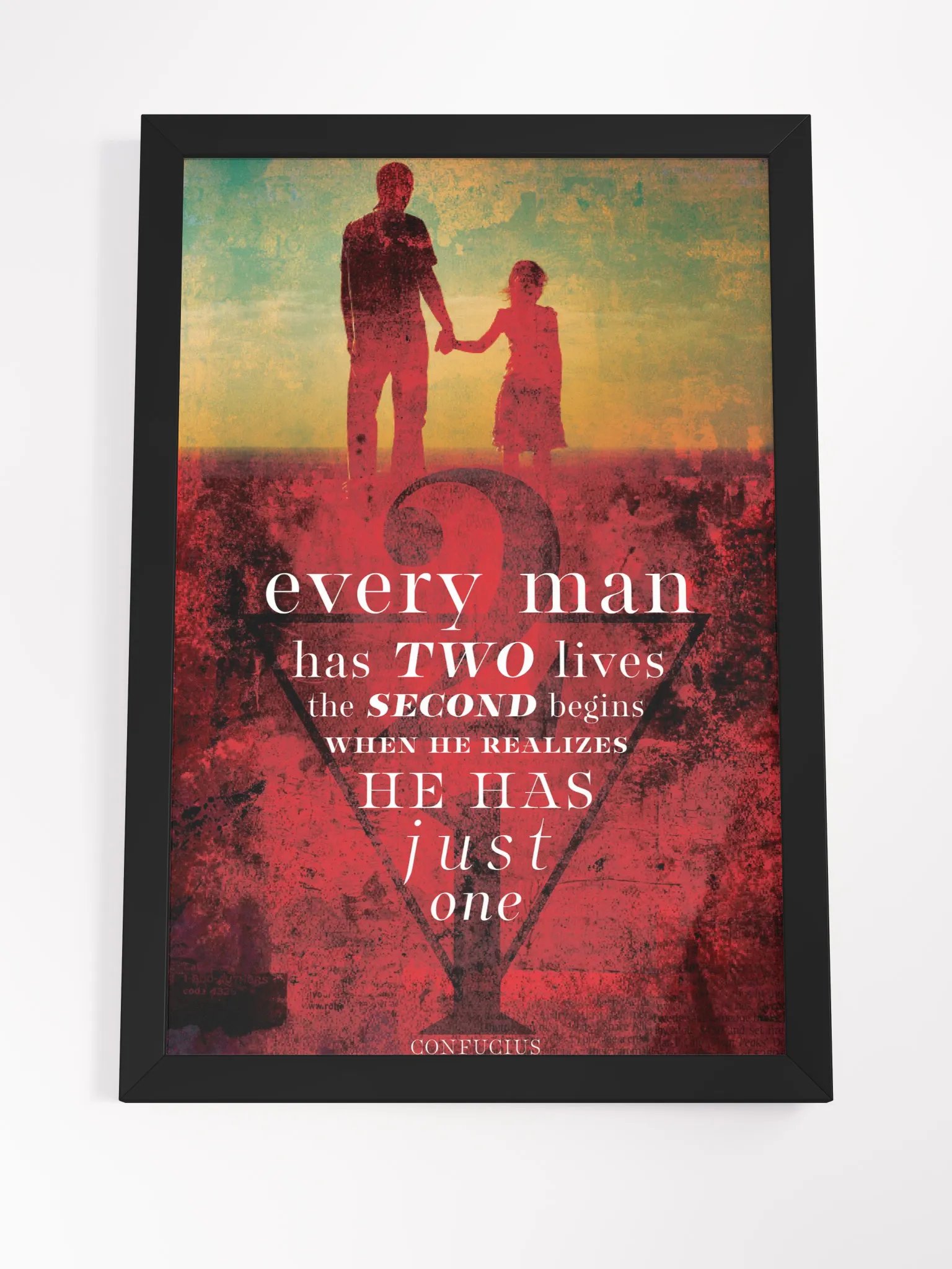 Every Man Has Two Lives (Framed) product image (4)