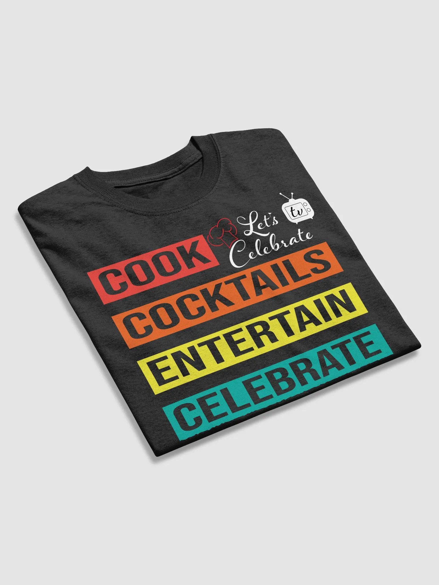 Cook and Cooktails Heavyweight T-Shirt product image (3)