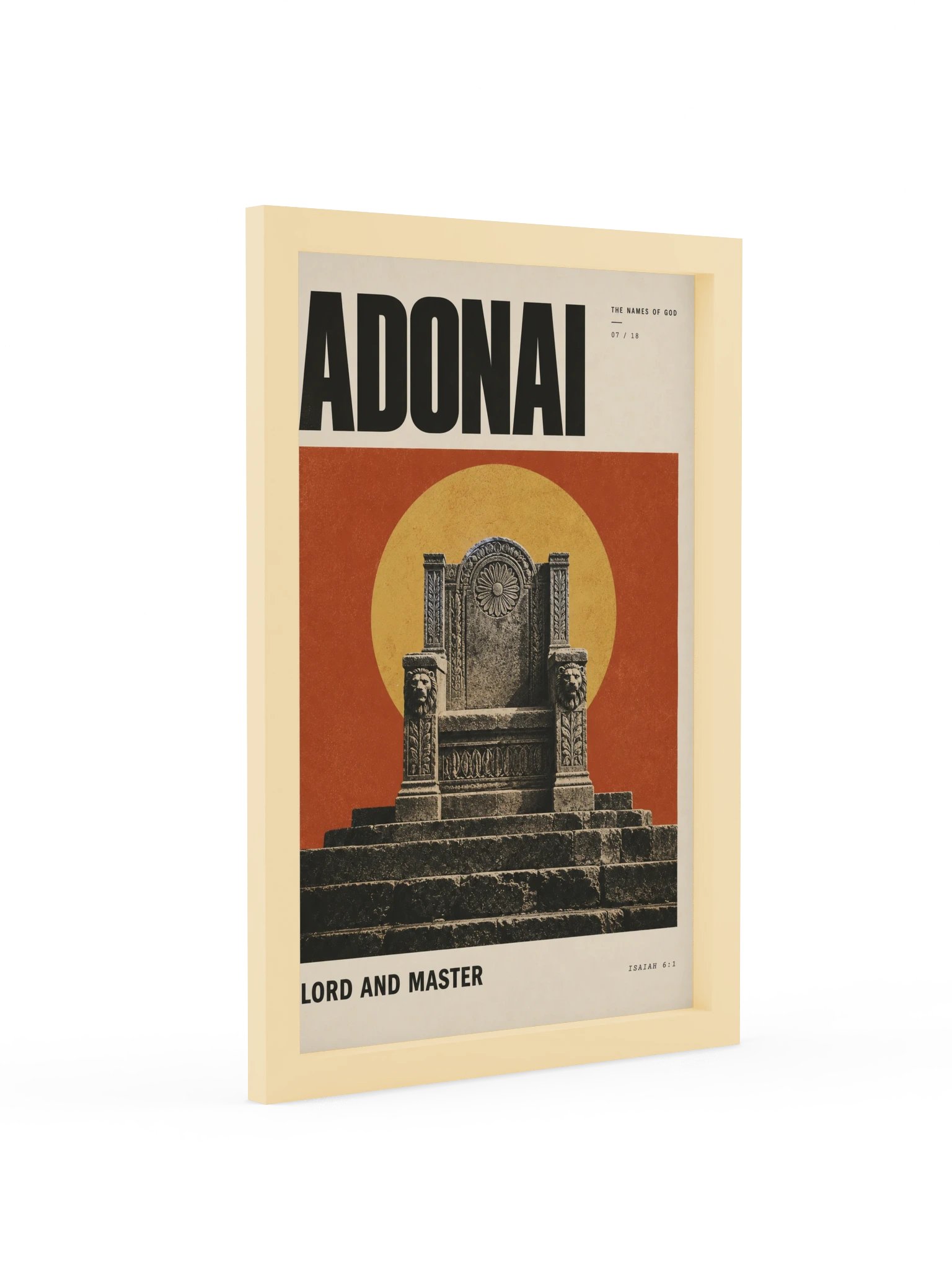 Adonai | Names of God Framed Print product image (3)