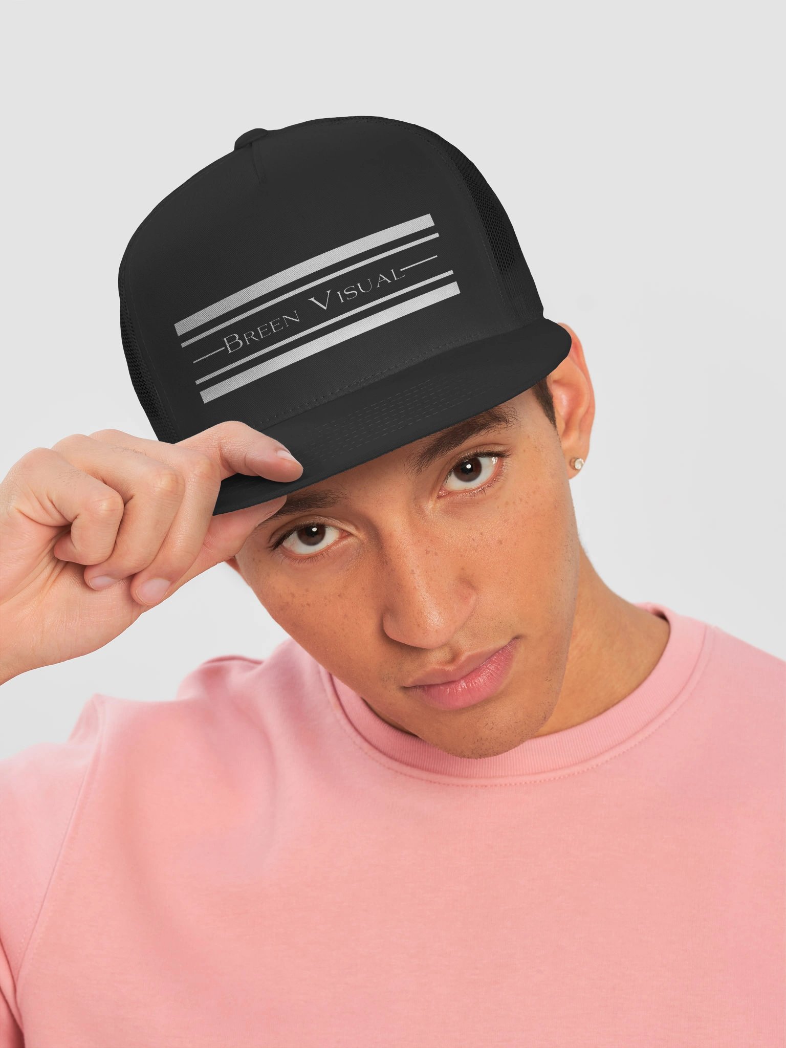 Breen Visual Trucker hat [deep fit] product image (11)