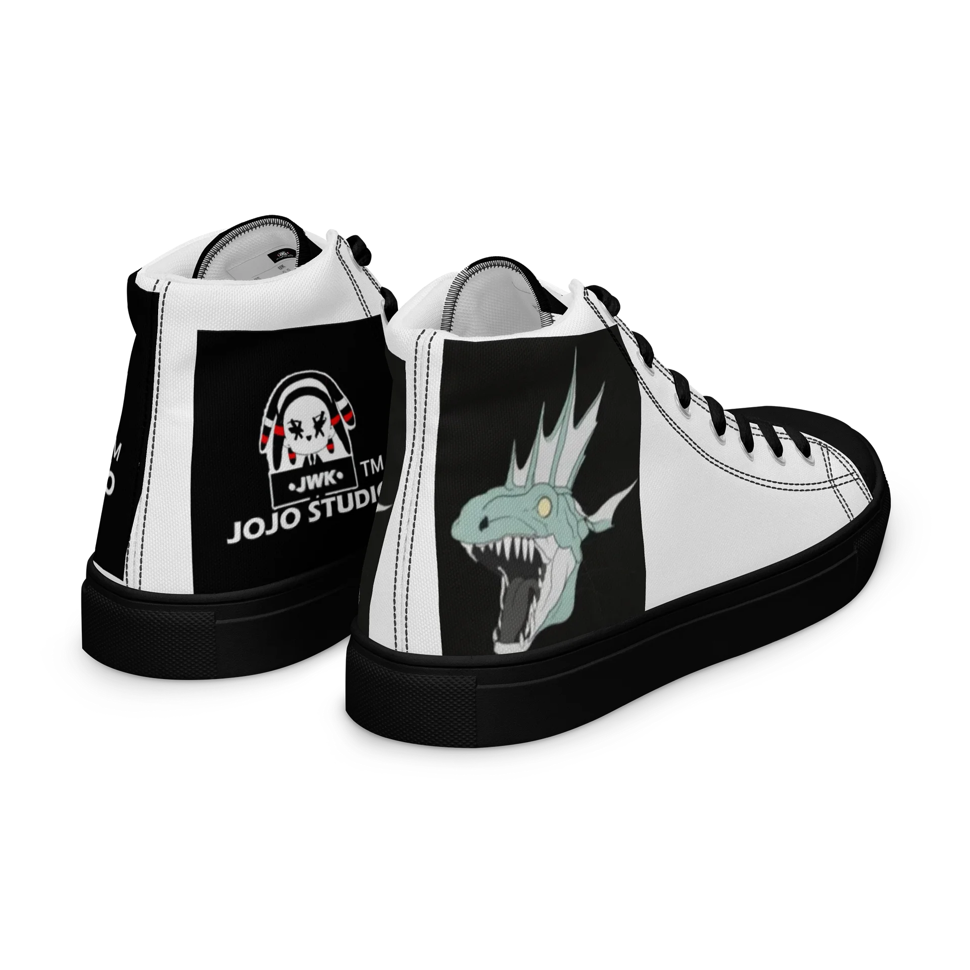 JWk JOJO Studio Pattern High Top Canvas Shoes product image (7)
