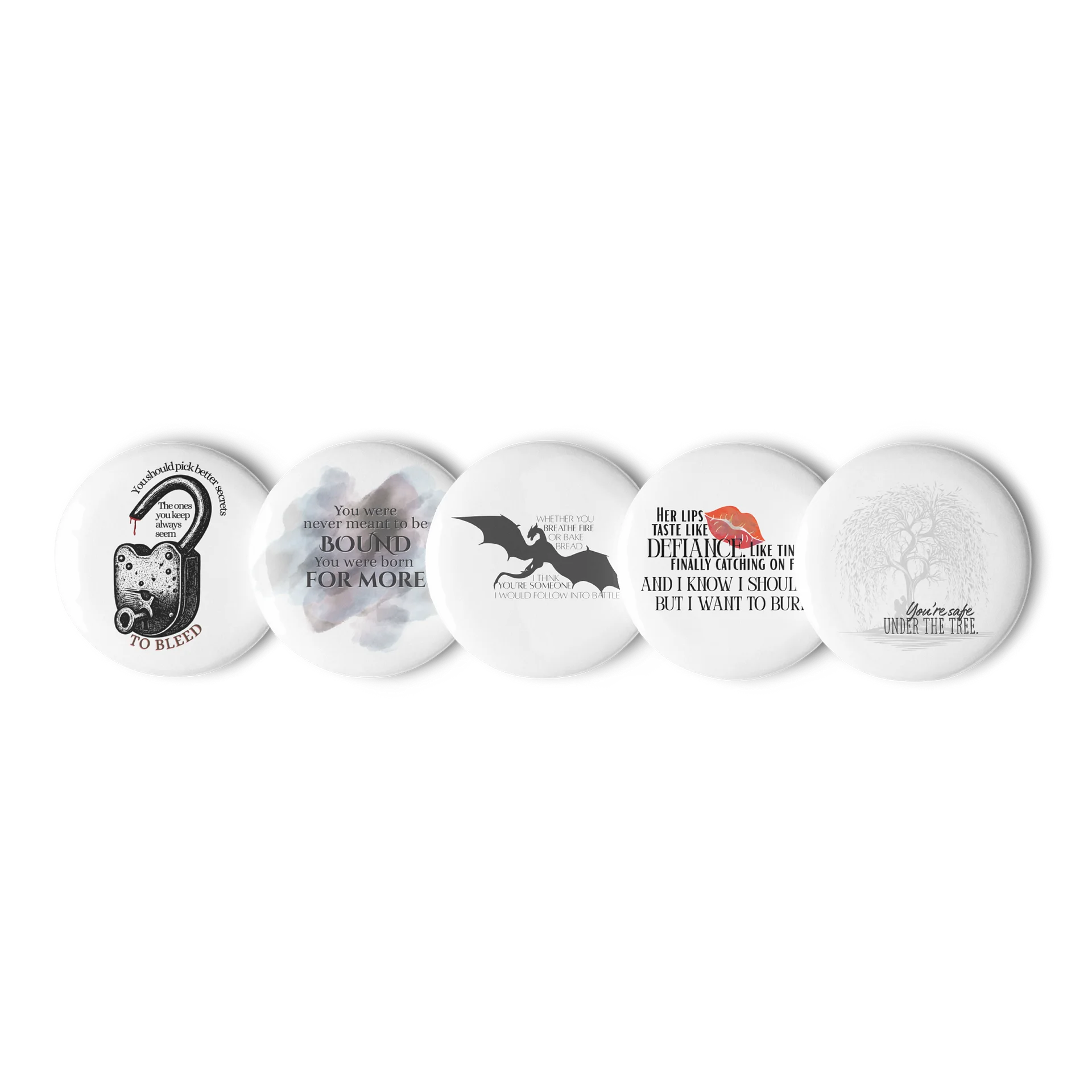 Of Dragons and Lies | Pin Collection product image (1)