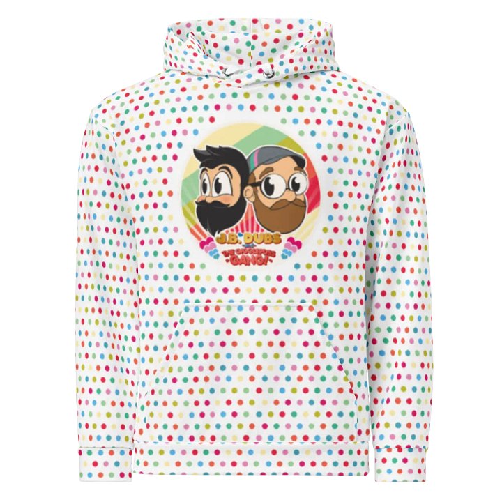 J + T Rainbow Polka Dot - Hoodie product image (1)