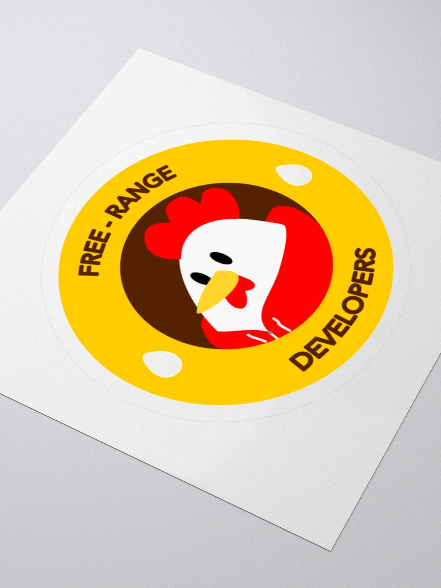 Free-range Developers Chicken Sticker product image (3)
