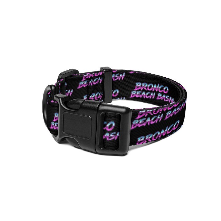 2026 Bronco Beach Bash OBX / Destination Bigfoot Bronco Collab Dog Collar Black (Multiple Sizes Available) product image (2)