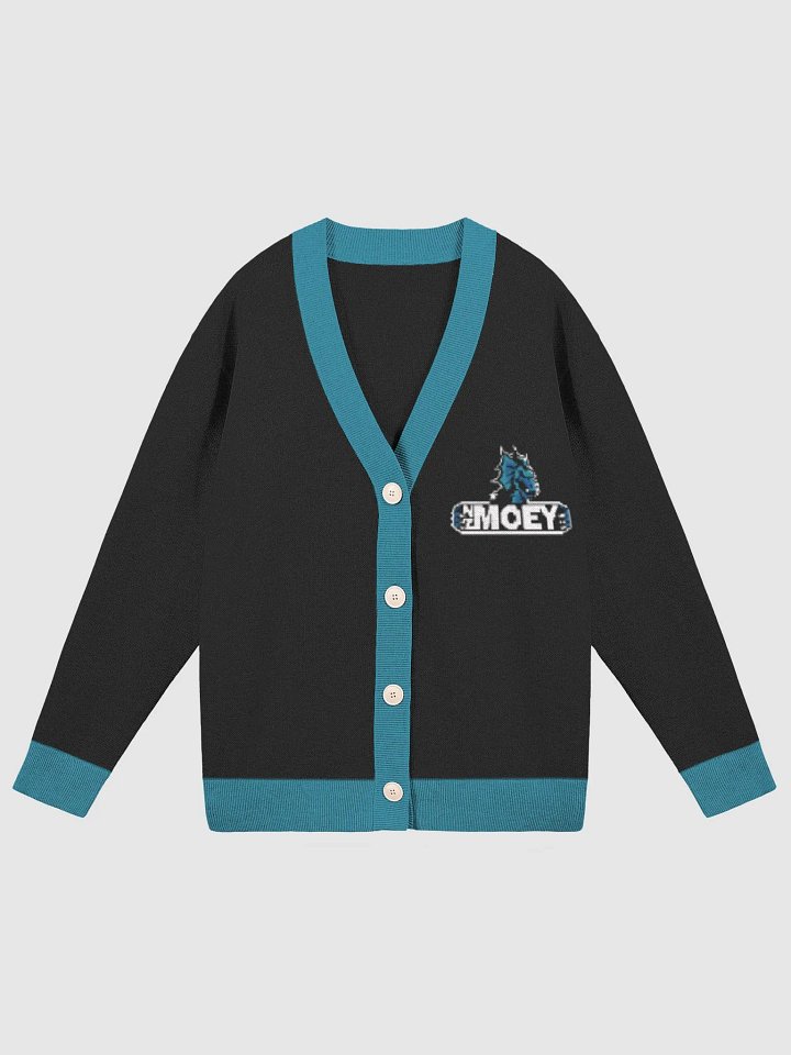 NZMOEY Logo Knitted Cardigan Without Pocket product image (3)