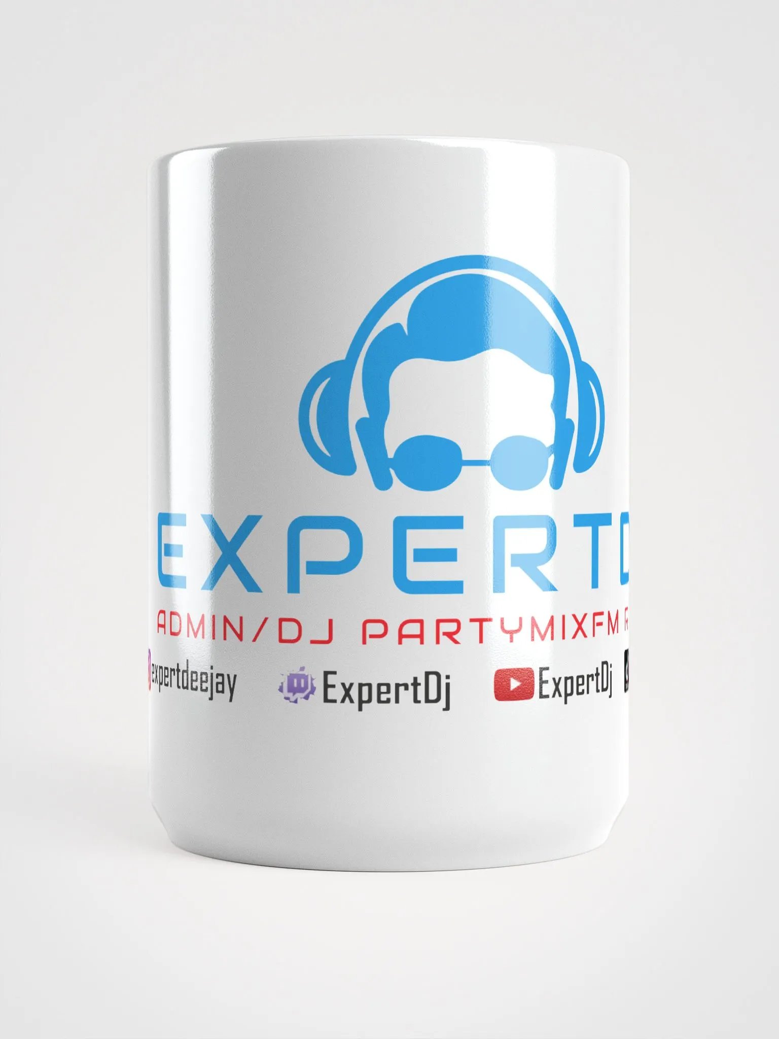 Vibrant EXPERT DJ Mug WHITE Type 2 product image (5)