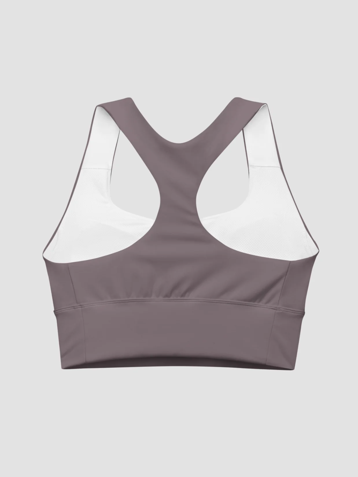 Longline Sports Bra - Dusty Taupe product image (6)