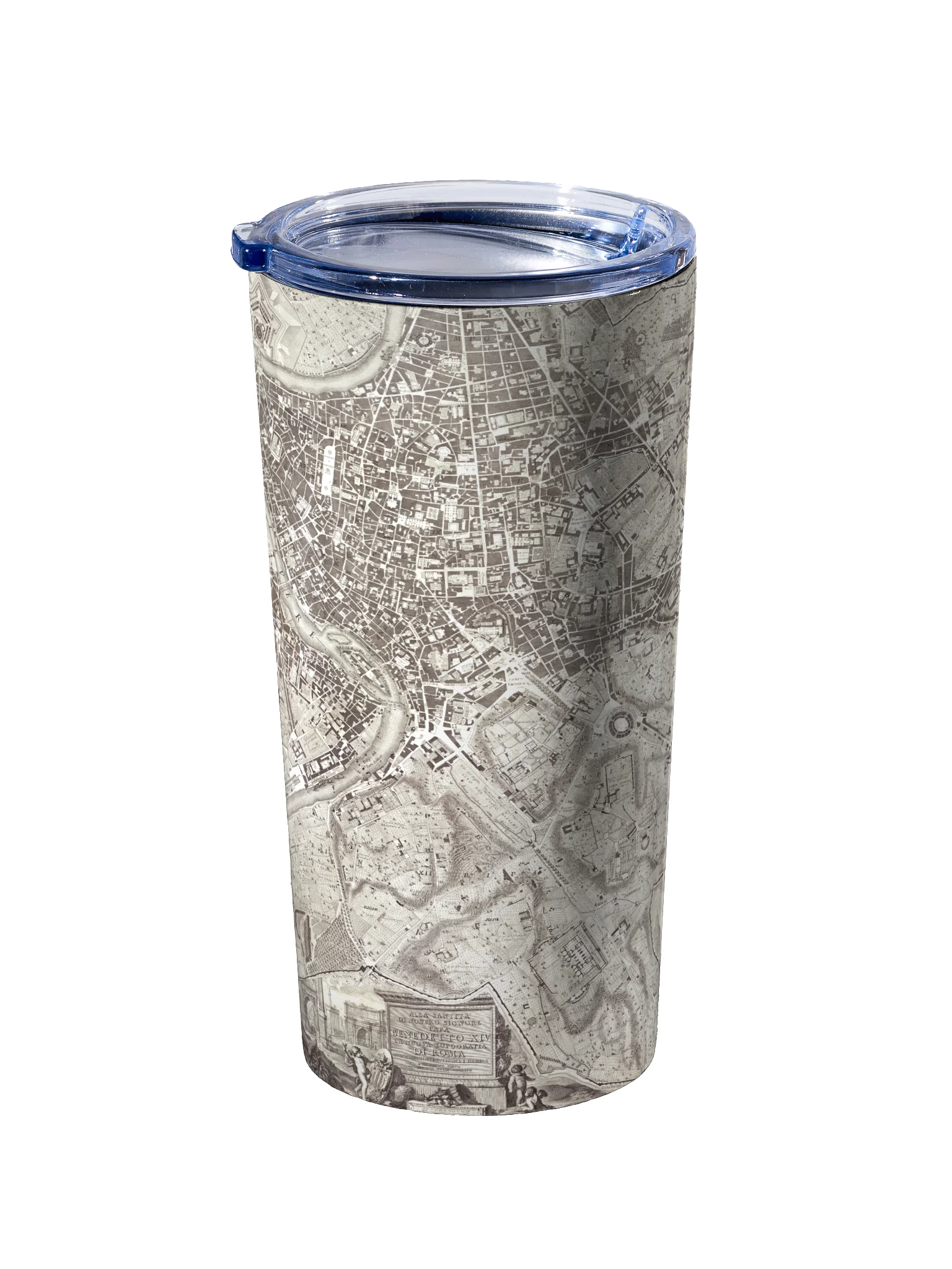 Vintage Rome Map Tumbler product image (2)