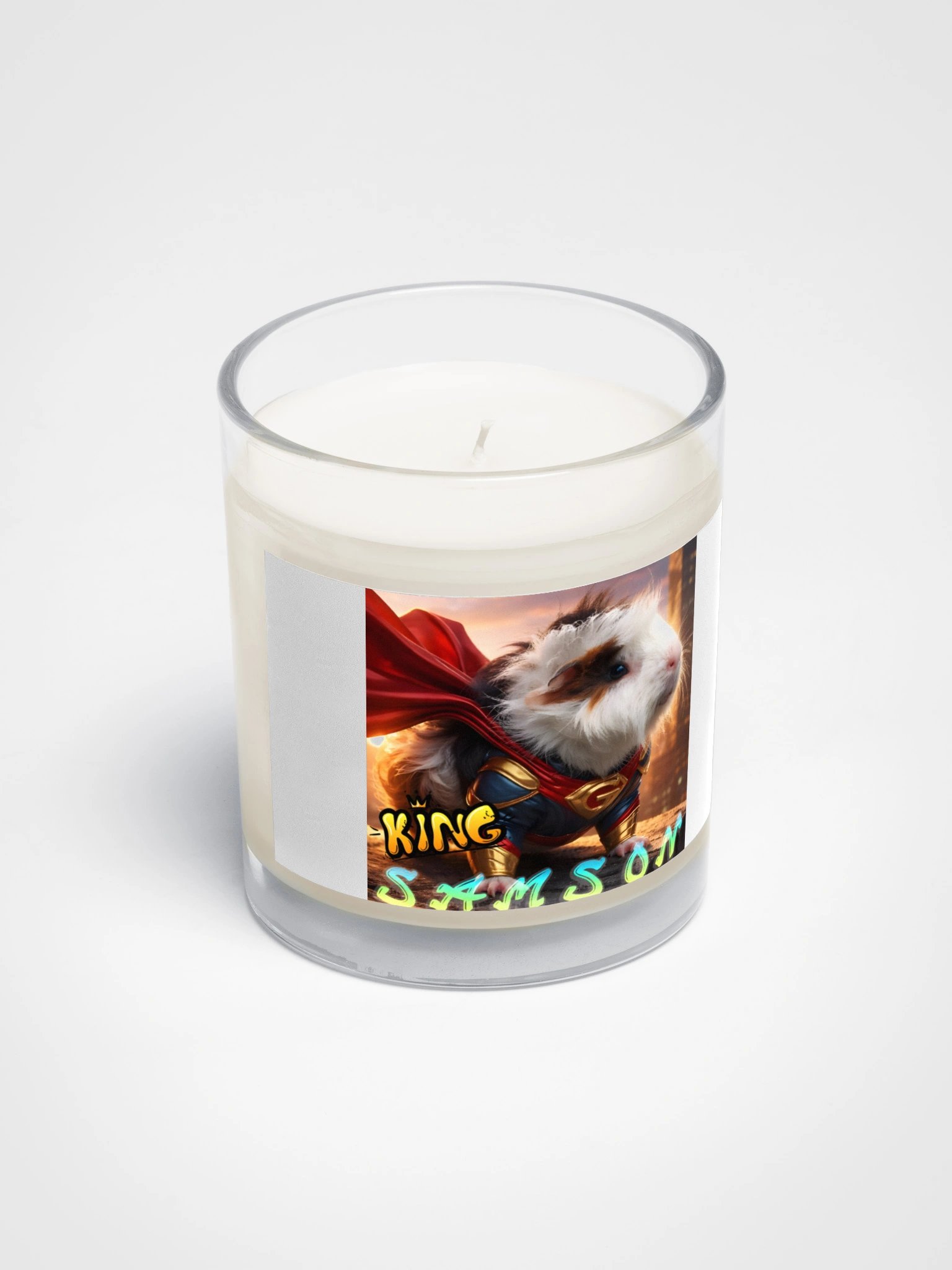 King Guinea Pig Hero Candle product image (2)