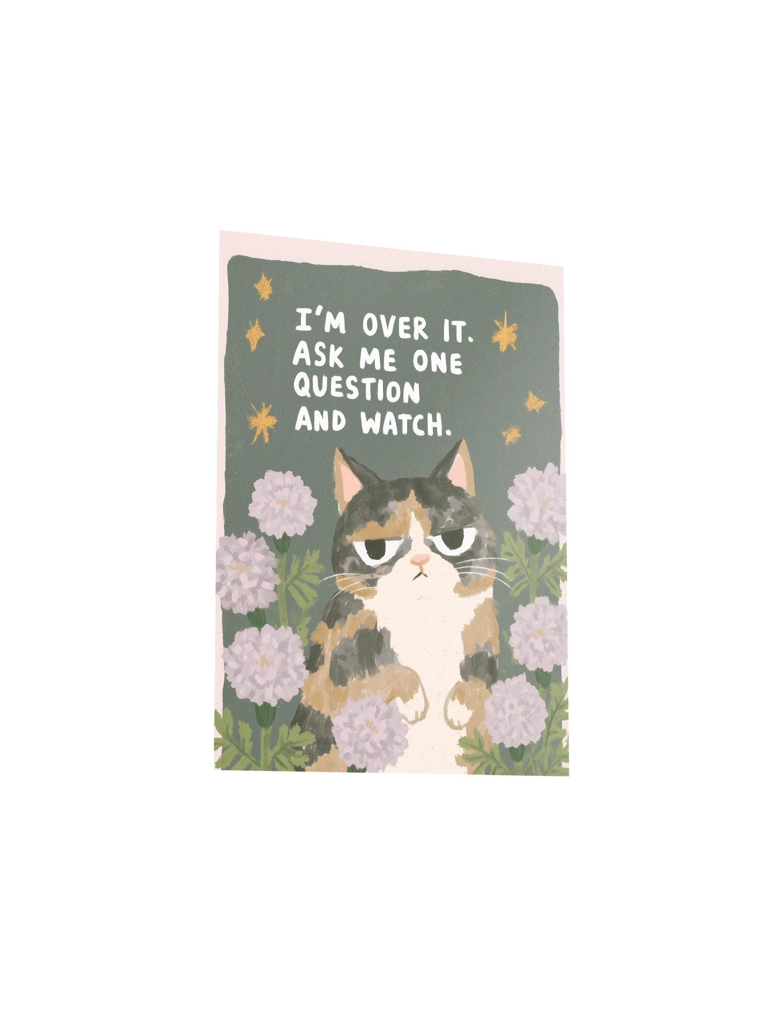 I’m Over It Cat Poster product image (20)