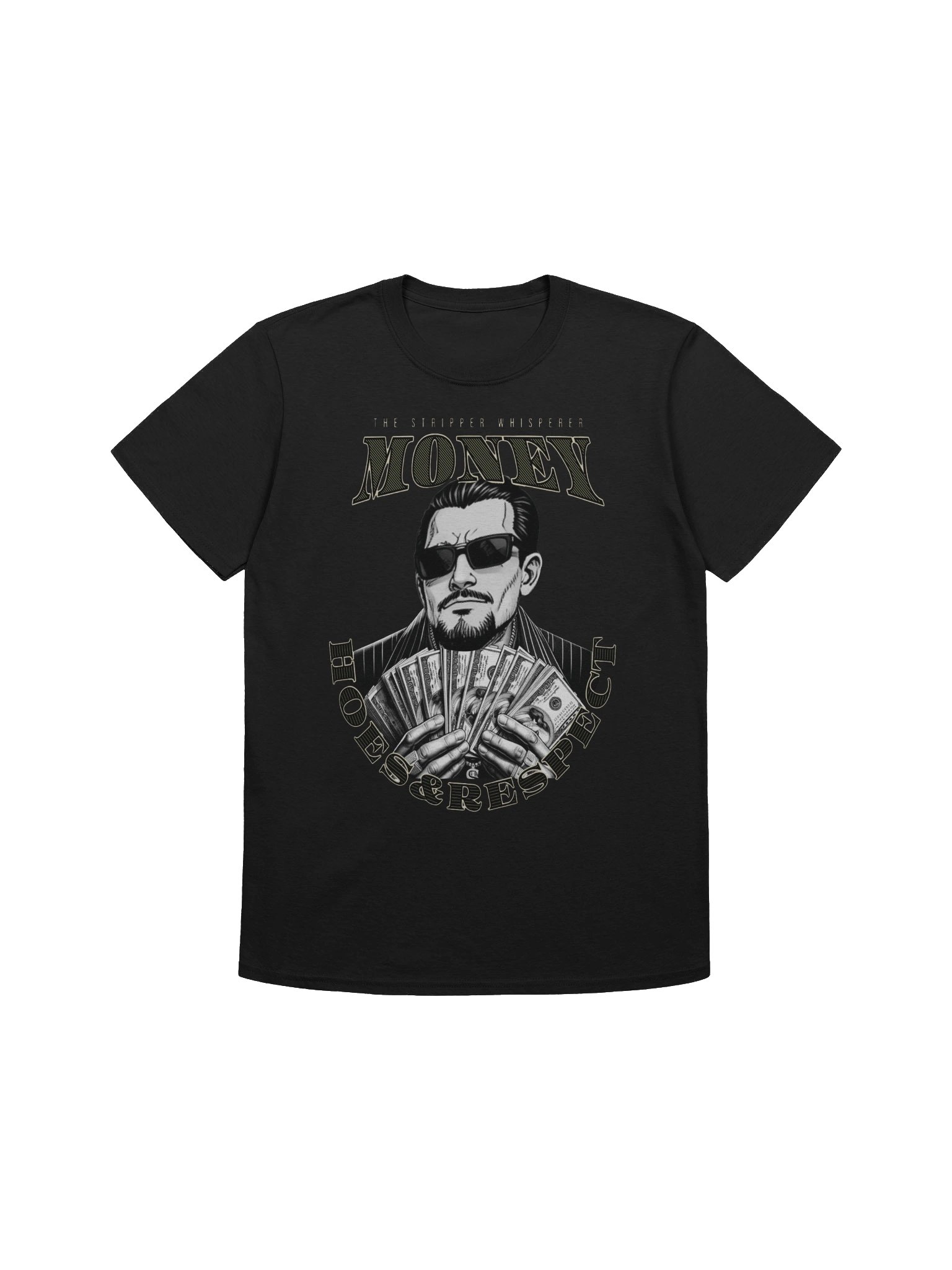 money hoes and respect shirt product image (3)