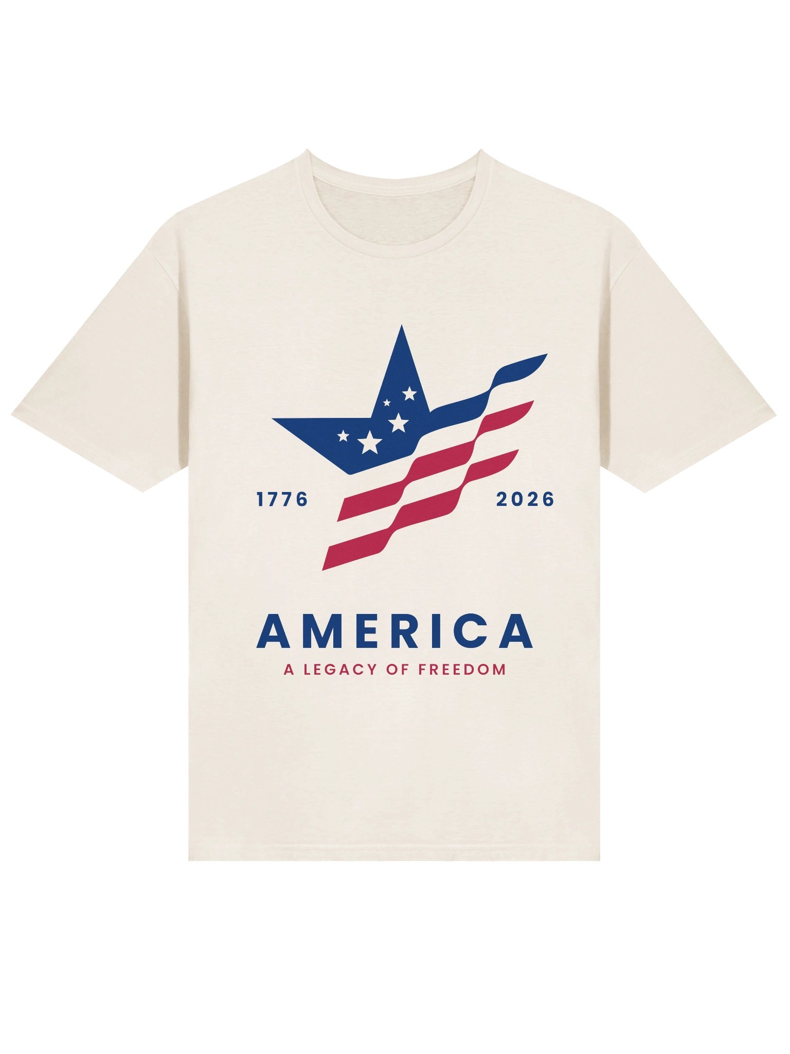 Stars and Stripes Unisex T-shirt product image (3)