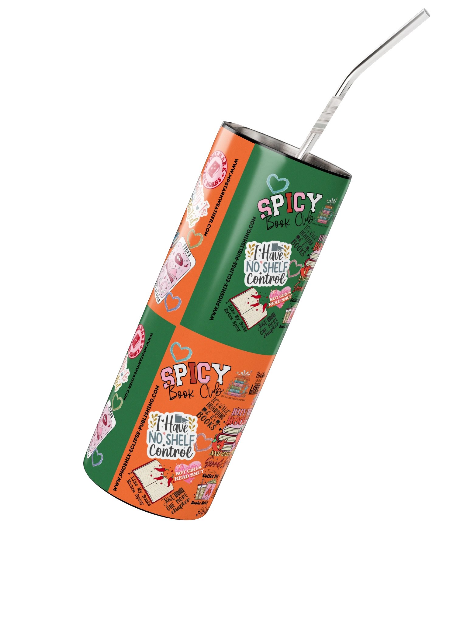 colorblock book tumbler product image (2)