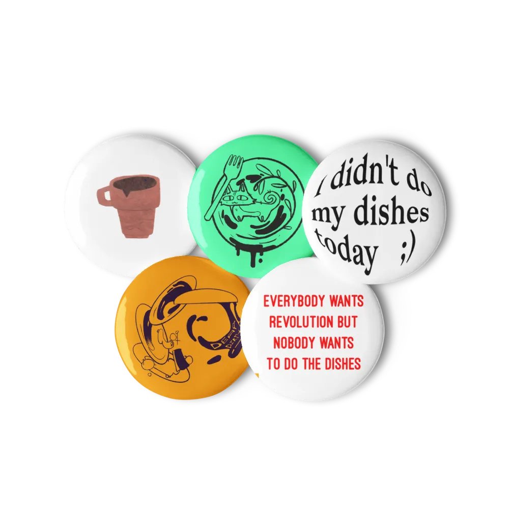 Dear Dirty buttons product image (2)