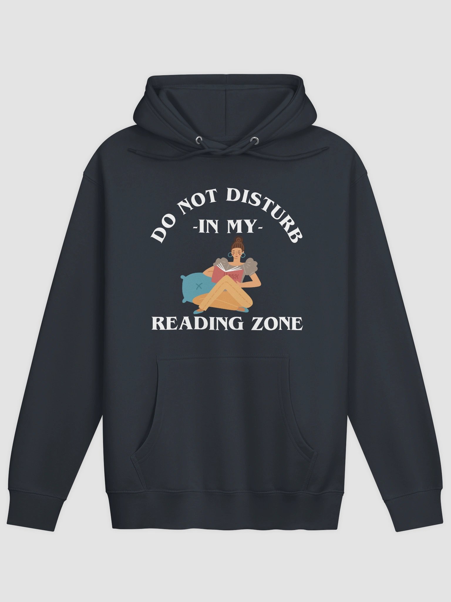Do Not Disturb: My Reading Zone Hoodie product image (2)