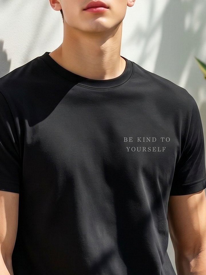 Be Kind To Yourself T-Shirt – Mental Health Self-Care Tee | The Rest Club Co. product image (2)