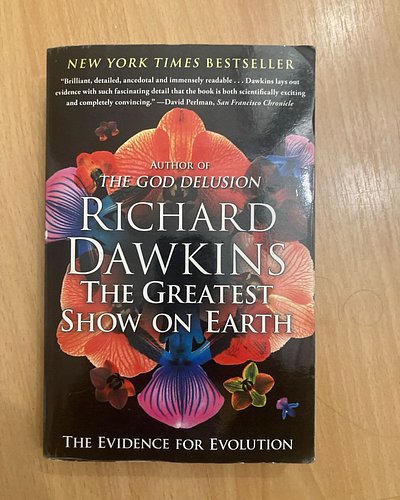 📖 The Greatest Show on Earth by Richard Dawkins is a dazzling case for evolution’s truth, packed with evidence from fossils t...