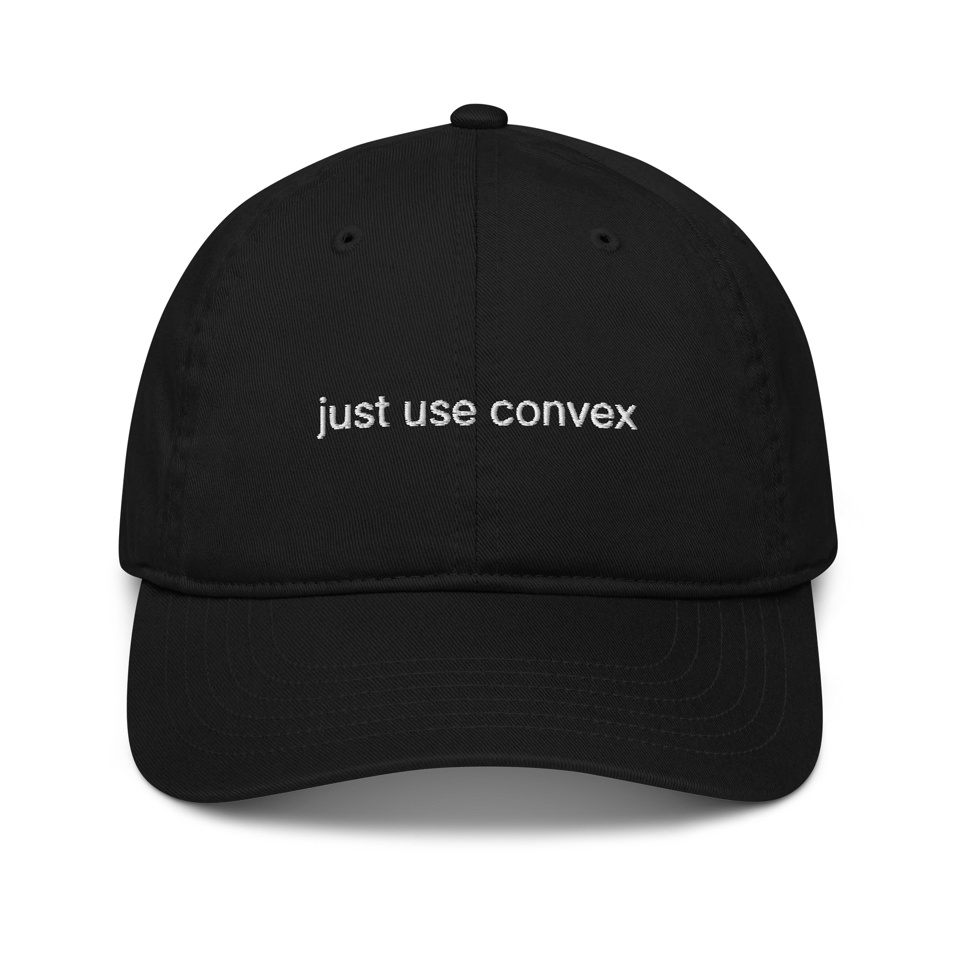 just use convex dad hat product image (1)