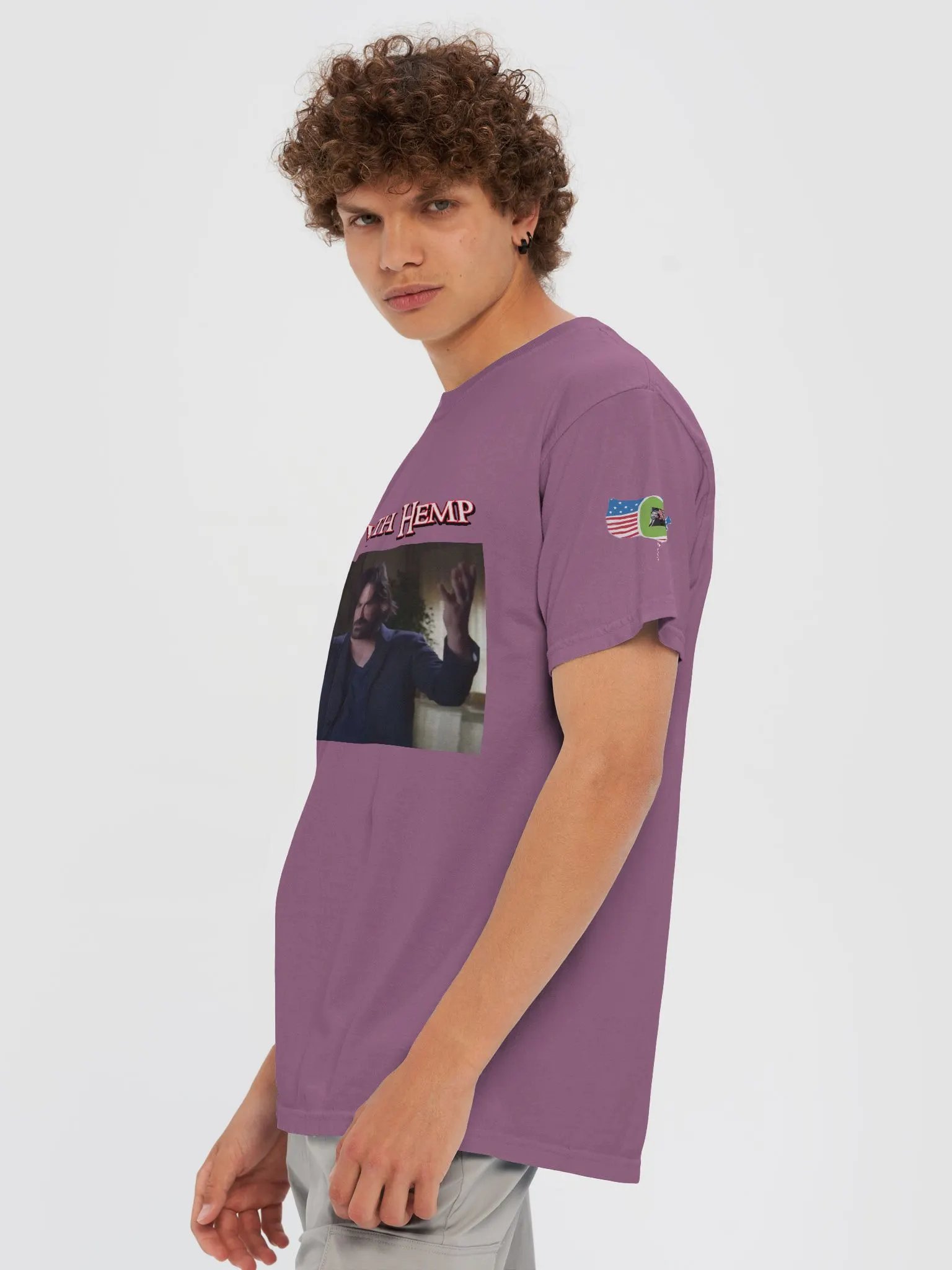 Hanging with hemp shirt product image (6)
