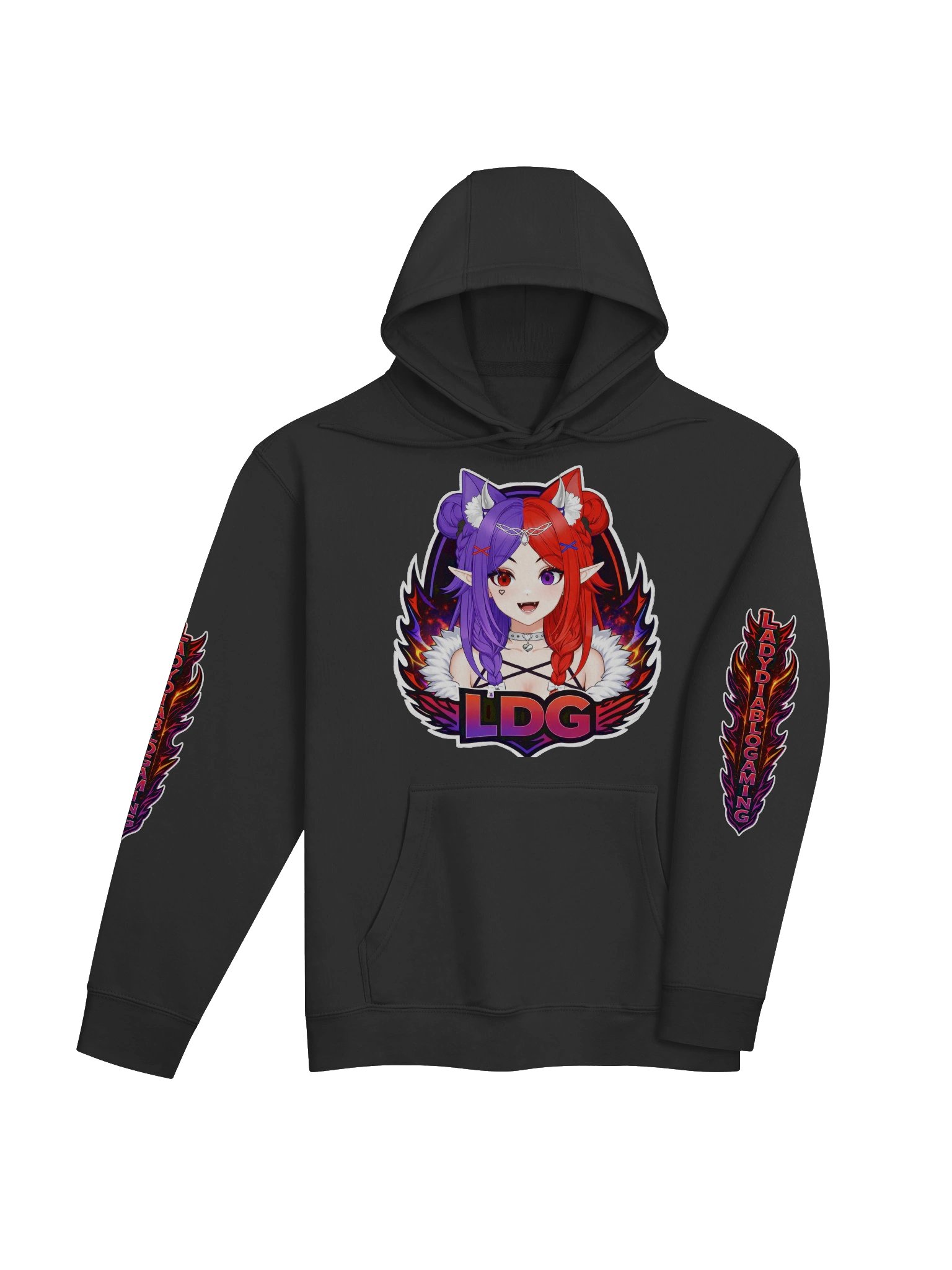 LadyDiabloGaming Hoodie product image (16)