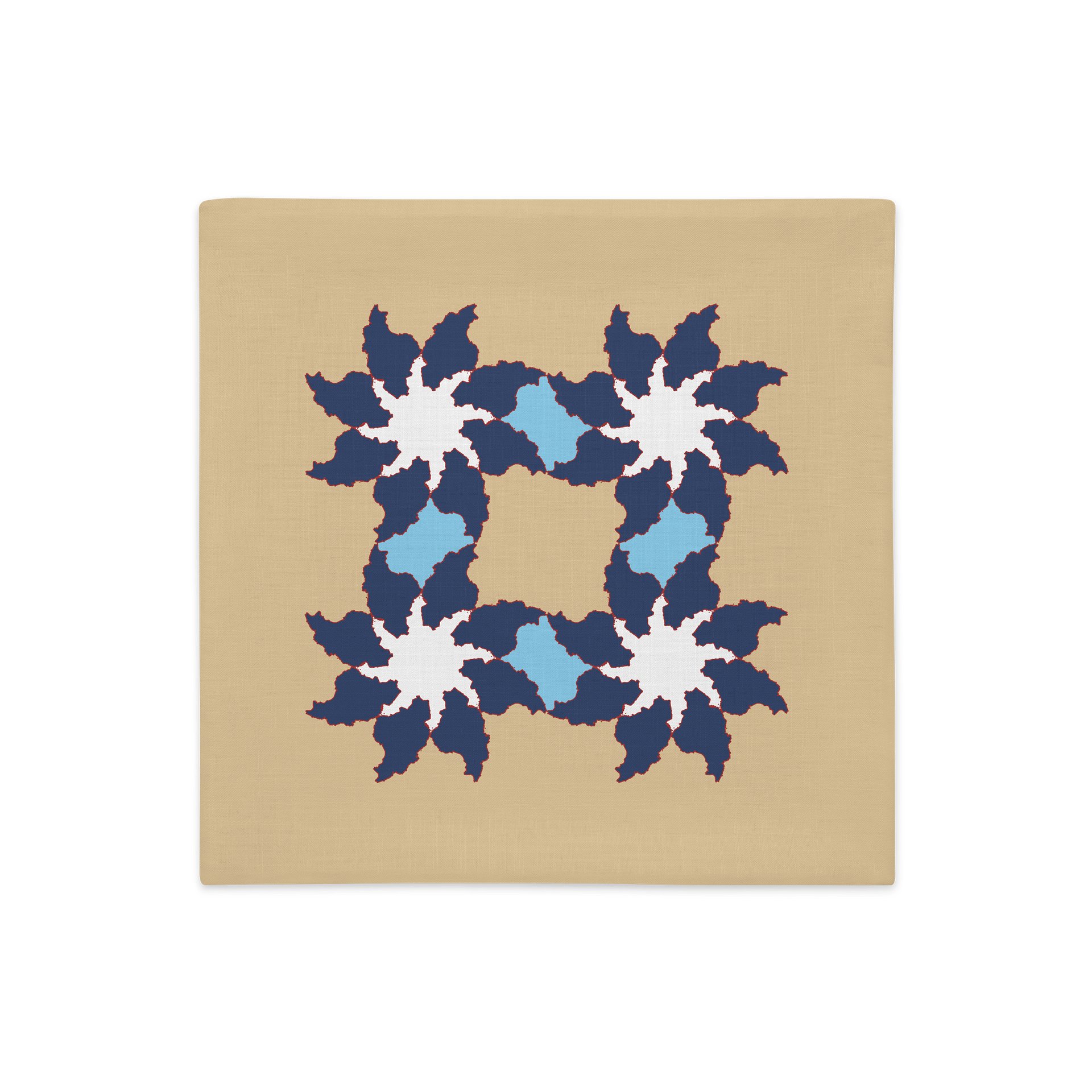 Where Iran Blooms Cushion Cover — Sand product image (1)