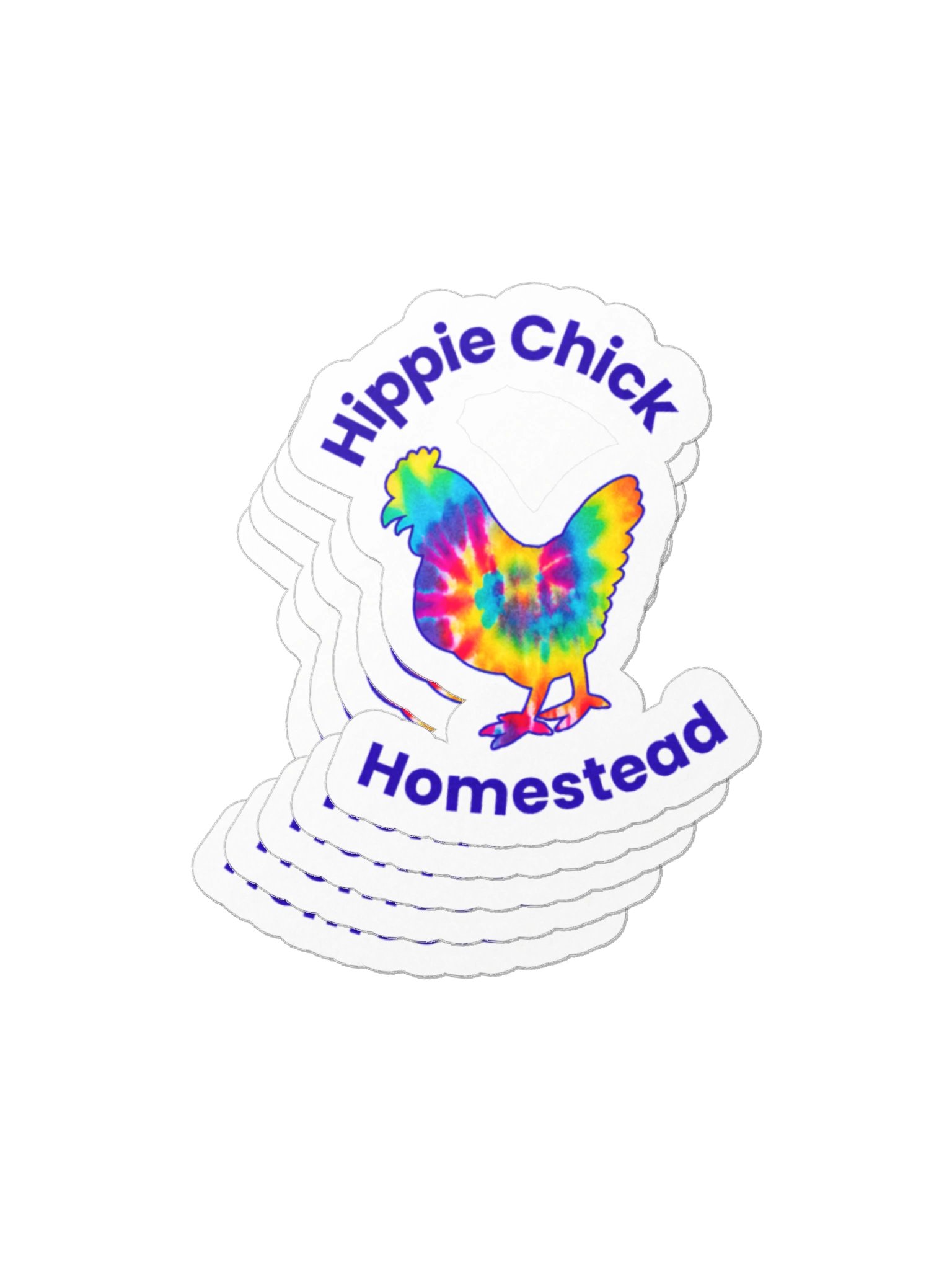 Hippie Chick Homestead Die-Cut Sticker product image (2)