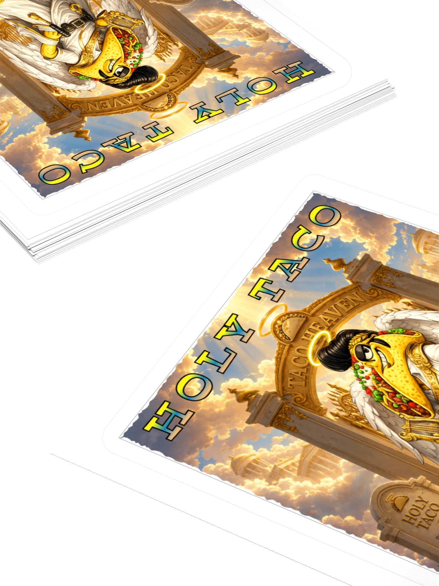 Holy Taco Heaven Kiss Cut Sticker - The Taco Family product image (12)
