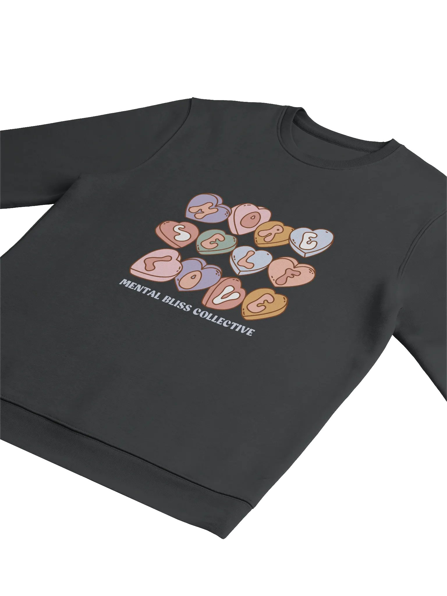"More Self Love" Eco Sweatshirt - A Reminder to Embrace Yourself Crewneck product image (3)