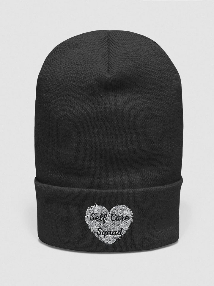 Self Care Squad Heart Illustration Beanie product image (2)